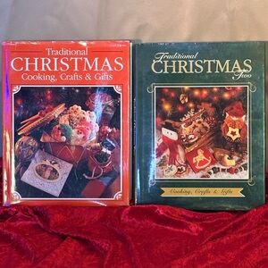 Traditional Christmas Cooking and Crafts Books